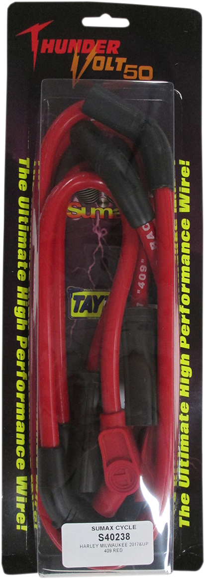 SUMAX Spark Plug Wire - 10.4 mm - Red 40238