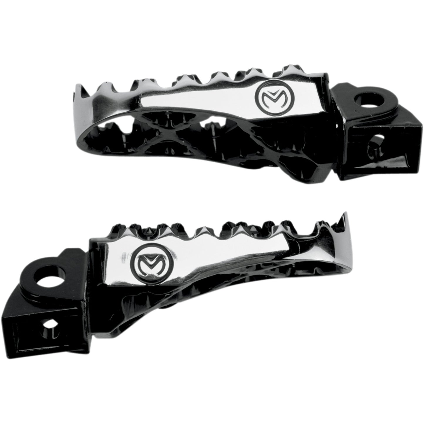 Moose Racing Hybrid Footpegs - 1/2" Offset - Kawasaki/Suzuki STKXM-5B