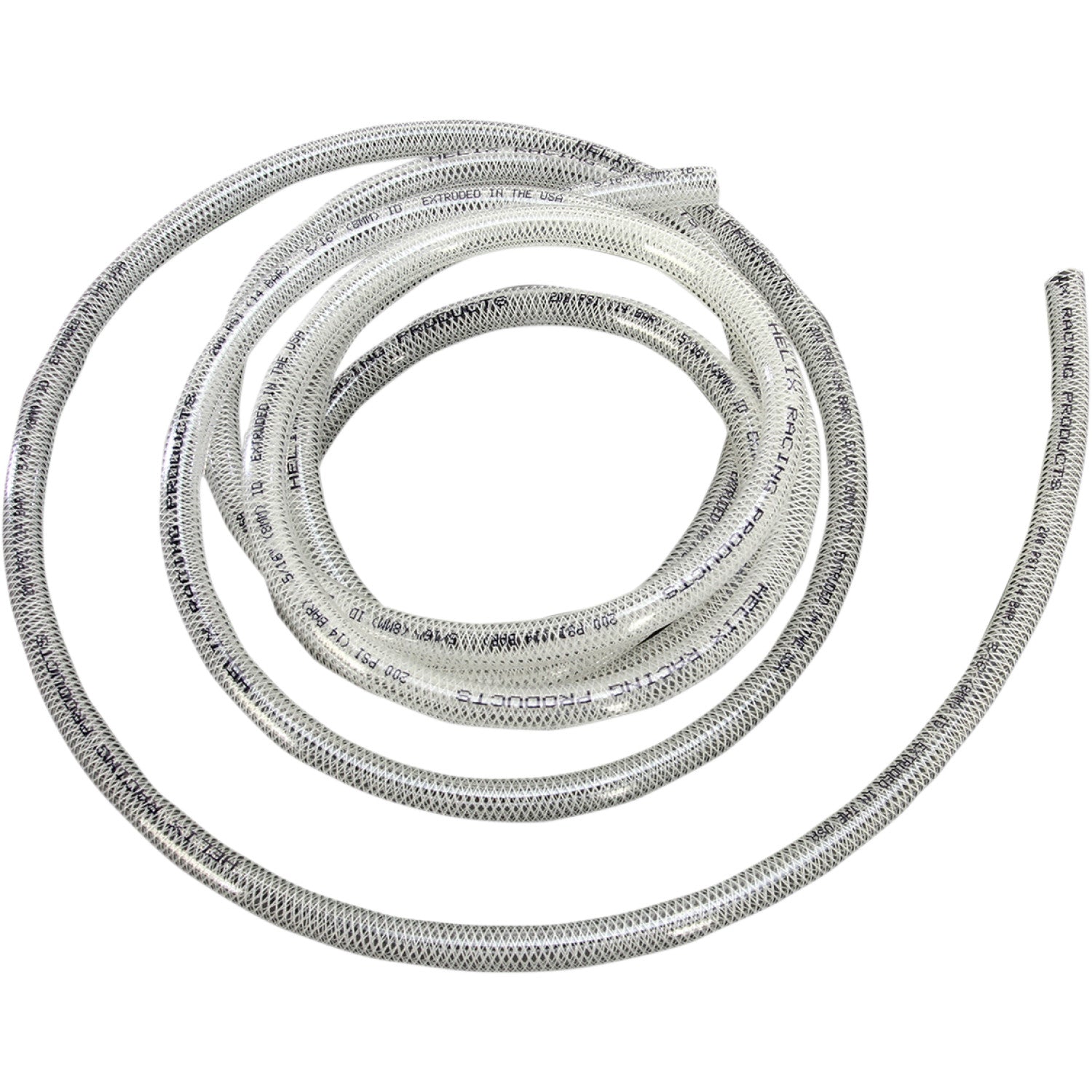 Helix High-Pressure Fuel Line - Clear - 5/16" - 10' 516-0207 | Fuel Lines