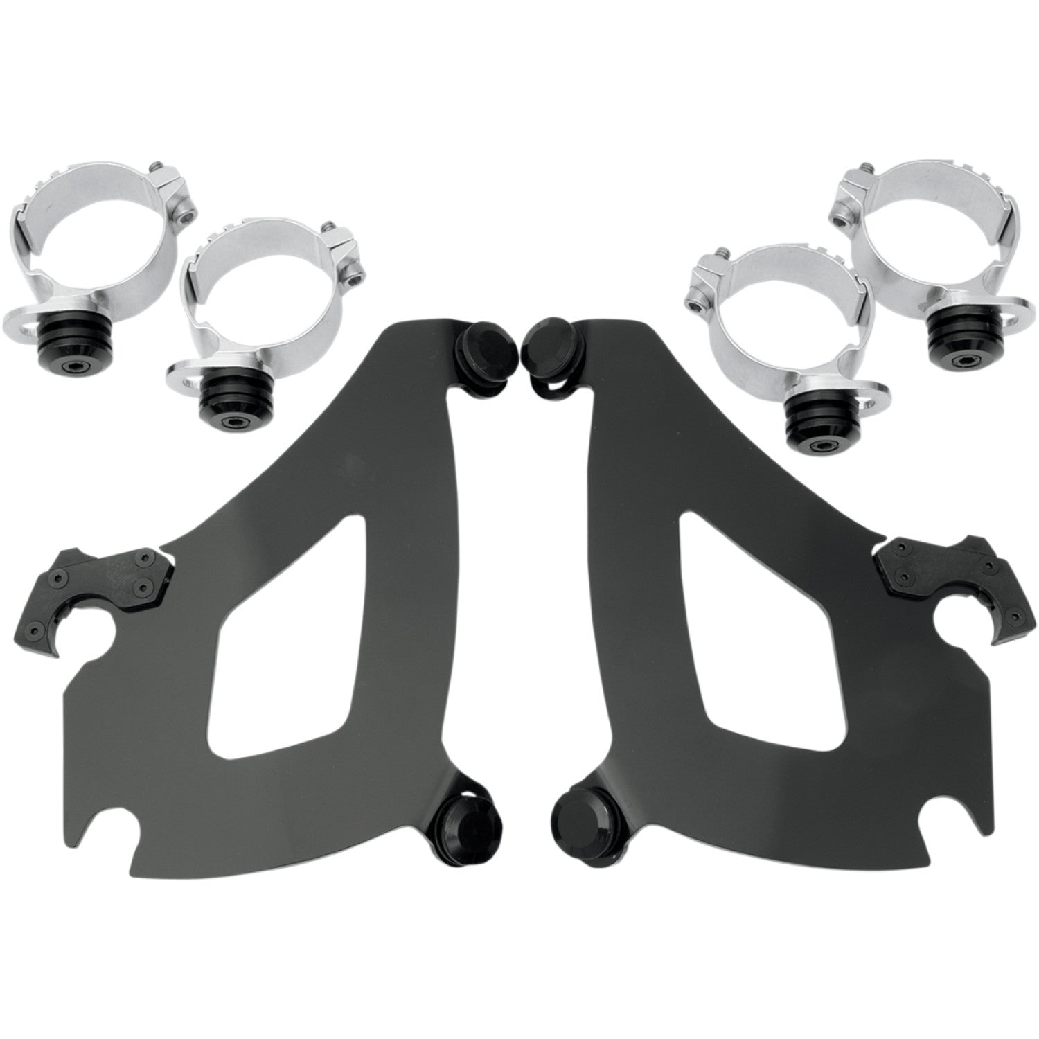 Memphis Shades Bullet Mounting Kit - Fury - Black MEK1963