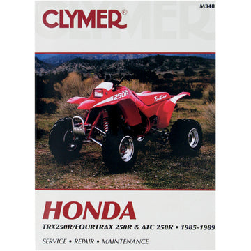 CLYMER Manual - Honda - ATC250R /TRX250R CM348