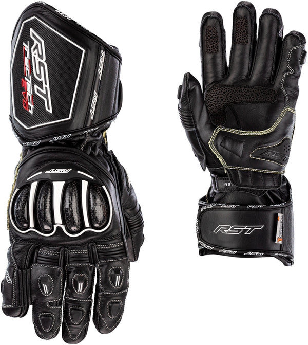 RST Women's Tractech Evo 4 CE Leather Glove - Black - XL