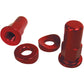 No Toil Rim Lock Nut/Spacer - Kit - Red Ntrk-004 by No Toil