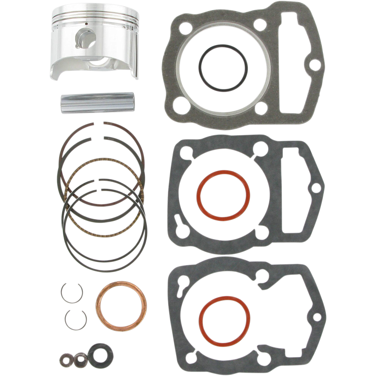 WISECO Piston Kit with Gaskets - 65.00 mm - Honda PK1000