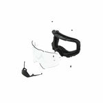 Leatt Goggle Velocity 6.5 White Light Grey 58%