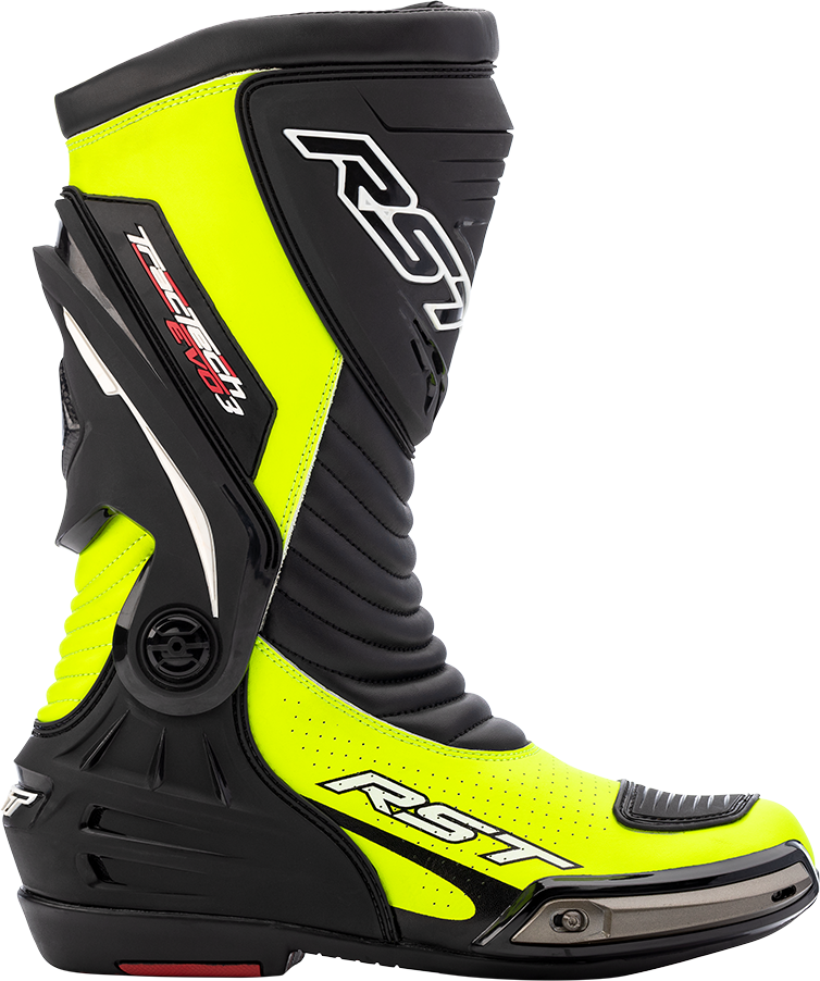 RST Tractech Evo III Sport CE Boot - Fluro Yellow/Black - US 11