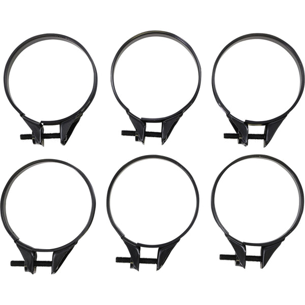 Moose Racing Carburetor Clamps - 49-51 mm - 6-Pack 110-1051