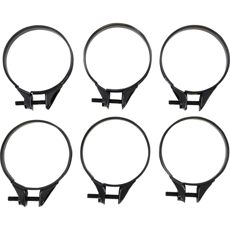 Moose Racing Carburetor Clamps - 49-51 mm - 6-Pack 110-1051
