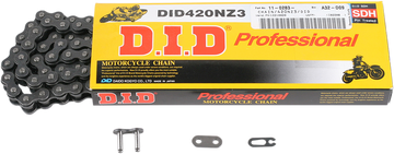 DID 420 NZ3 - High-Performance Motorcycle Chain - 100 Links 420NZ3X100RB