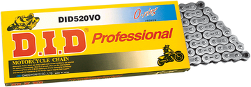 DID 520VO - Pro V Series Drive Chain - 82 Links M520VOX82FB