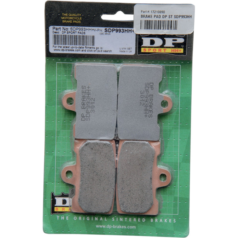 DP BRAKES Sintered Metal Brake Pads - Buell - SDP993HH SDP993HH