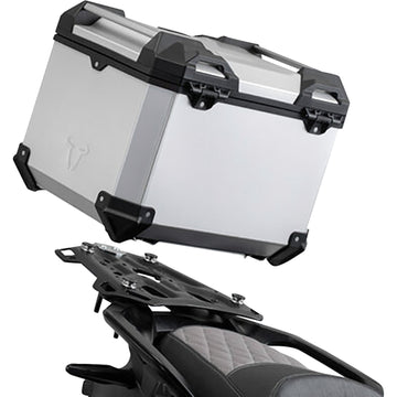 SW-Motech TRAX ADV Top Case System - Silver - Triumph Tiger 800 '10-'19 GPT.11.747.70001/S | Luggage Group