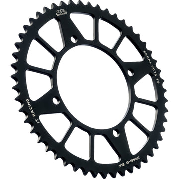 JT SPROCKETS Rear Sprocket - Black - 51 Tooth - Kawasaki JTA461.51BLK by JT Rear Sprockets   Aluminum/Alloy