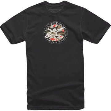 ALPINESTARS Dot Camo T-Shirt - Black - 2XL 12137266010XXL