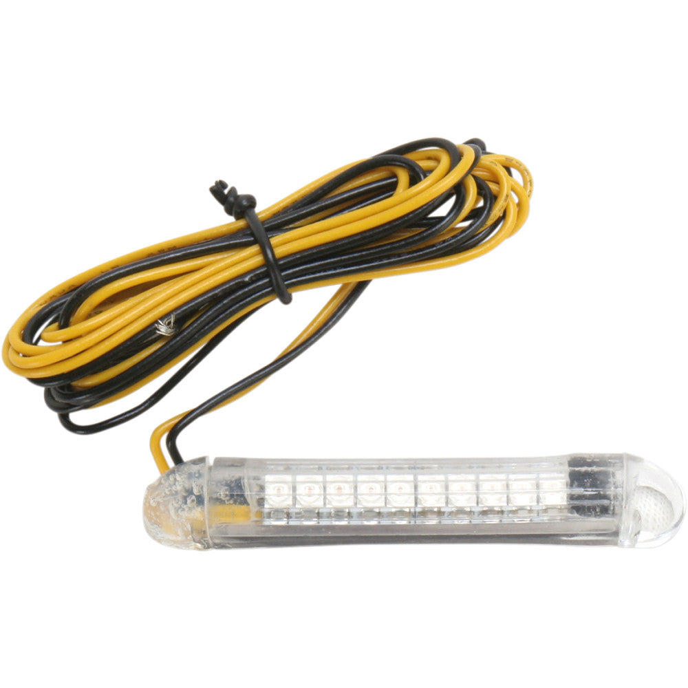 Custom Dynamics TruFLEX? LED Strip - 2-3/16" - Amber/Clear TF10AC