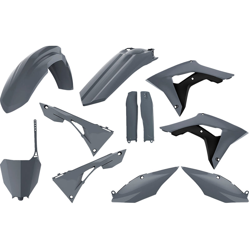 POLISPORT Body Kit - Complete - Gray - CRF 250R/450R 90823 by Polisport