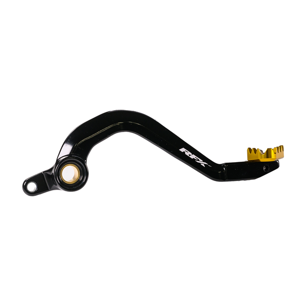 RFX Rear Brake Pedal Hard Ano Yellow Solid Tip Suz FXRB 30301 99YL