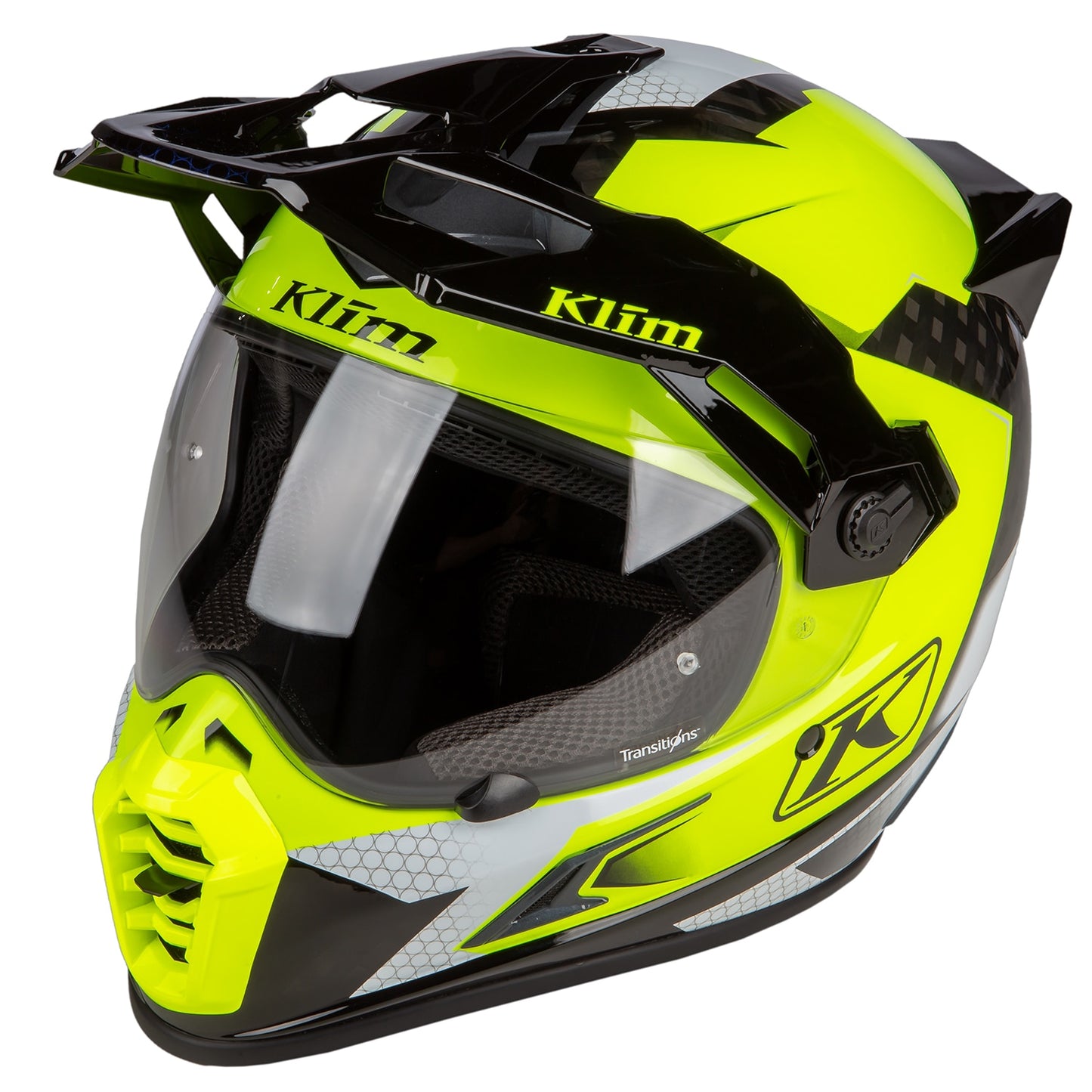 Krios Pro Helmet ECE/DOT XL Charger Hi-Vis