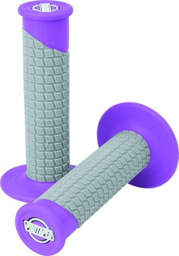 ProTaper Clamp-On Pillow Top Grips - Neon Purple/Gray