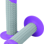 ProTaper Clamp-On Pillow Top Grips - Neon Purple/Gray