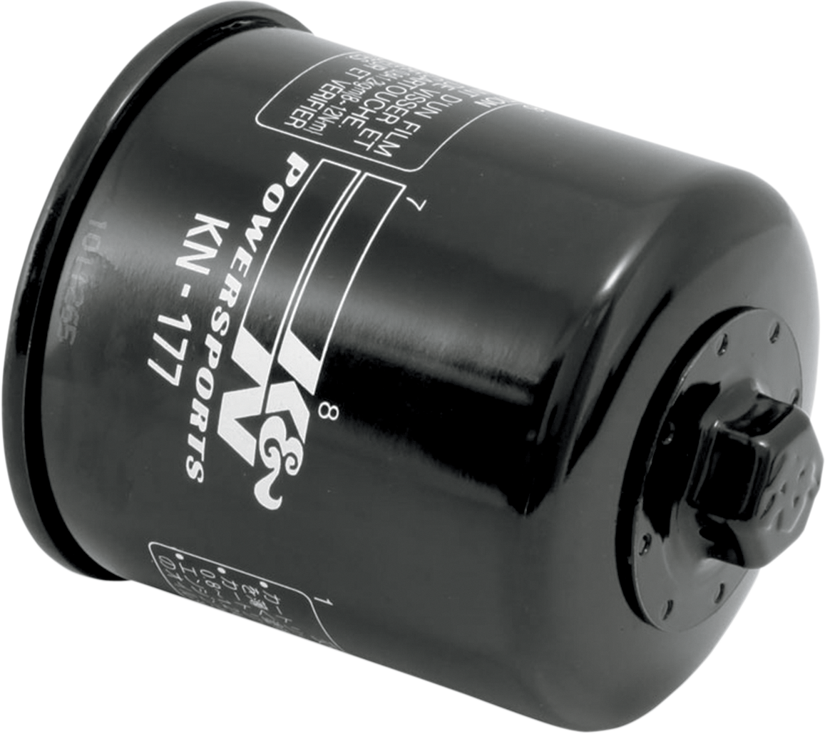 K & N Oil Filter - Black KN-177