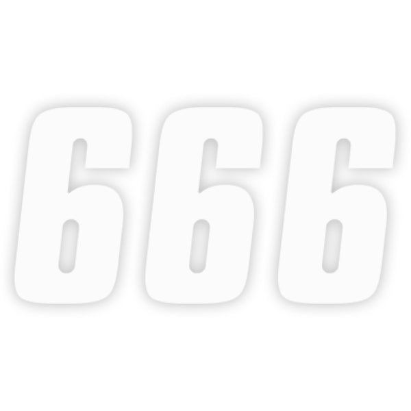 Factory Effex FX Factory Number 6 - White - 7