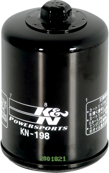 K & N Performance Oil Filter - Indian/Polaris/Victory KN-198