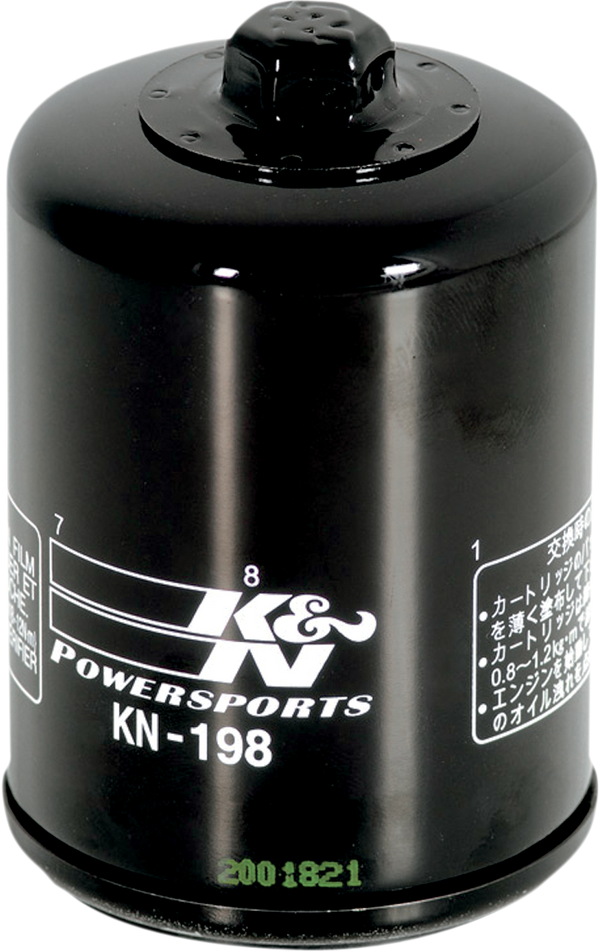 K & N Performance Oil Filter - Indian/Polaris/Victory KN-198