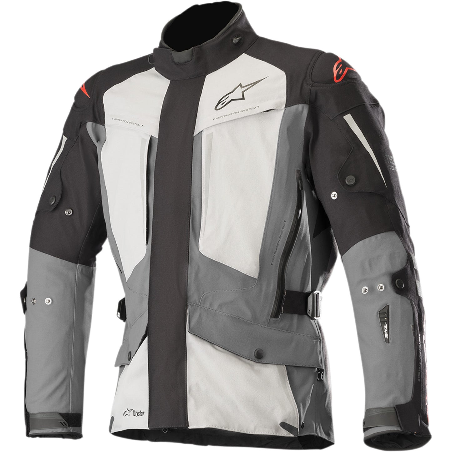 ALPINESTARS Yaguara Drystar? Jacket - Black/Gray - Small 3203218-1192-S