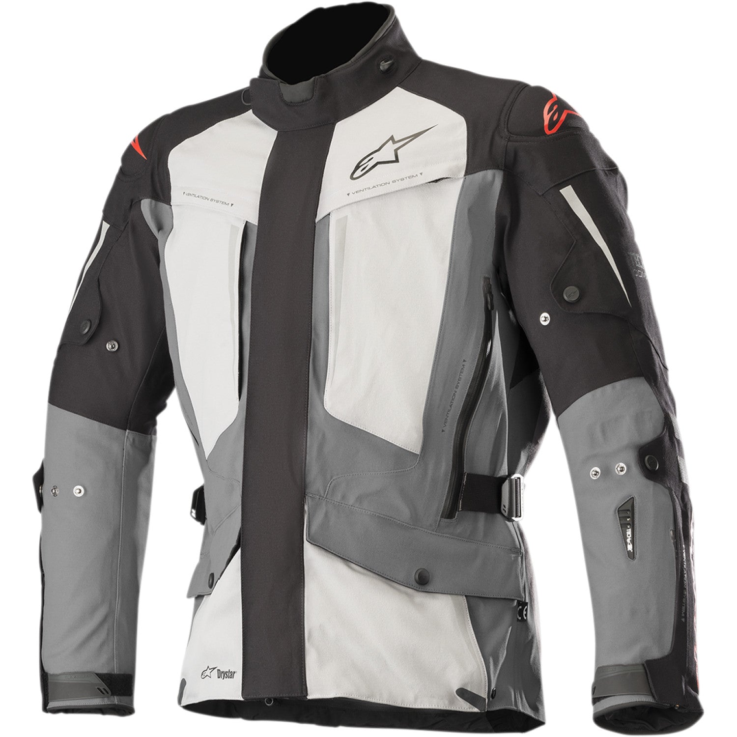 ALPINESTARS Yaguara Drystar? Jacket - Black/Gray - Medium 3203218-1192-M