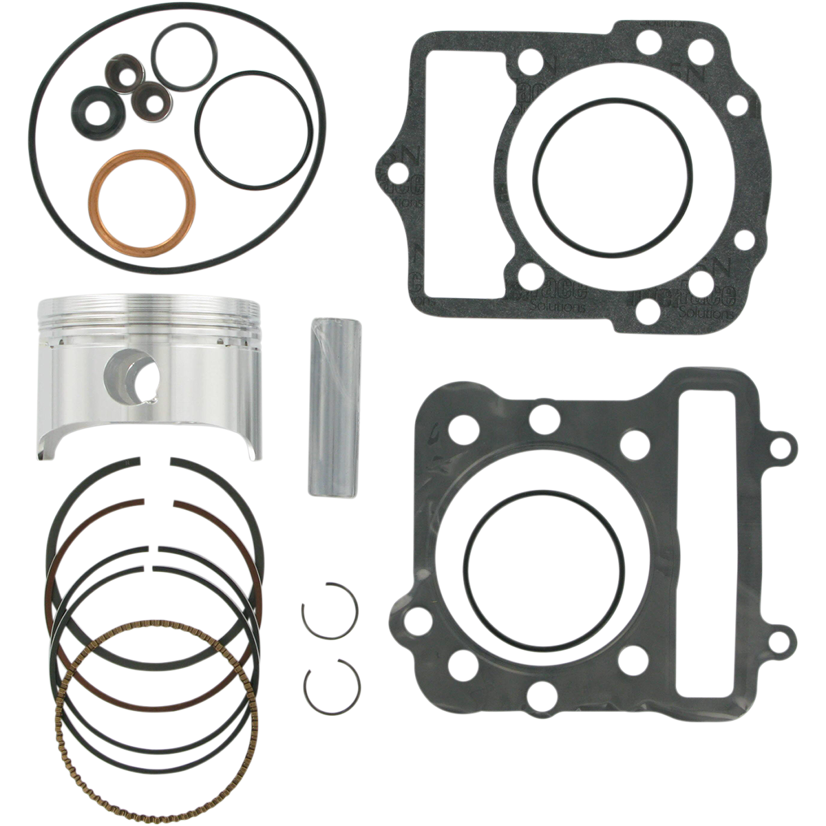 WISECO Piston Kit with Gaskets - 76.00 mm - Kawasaki PK1050