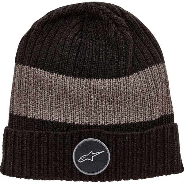 Alpinestars Ward Beanie - Black/Charcoal - One Size 1232-81200-1018