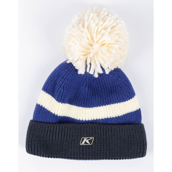 Powder Pom Beanie Dress Blues - Mazarine Blue - ONE SIZE FITS ALL