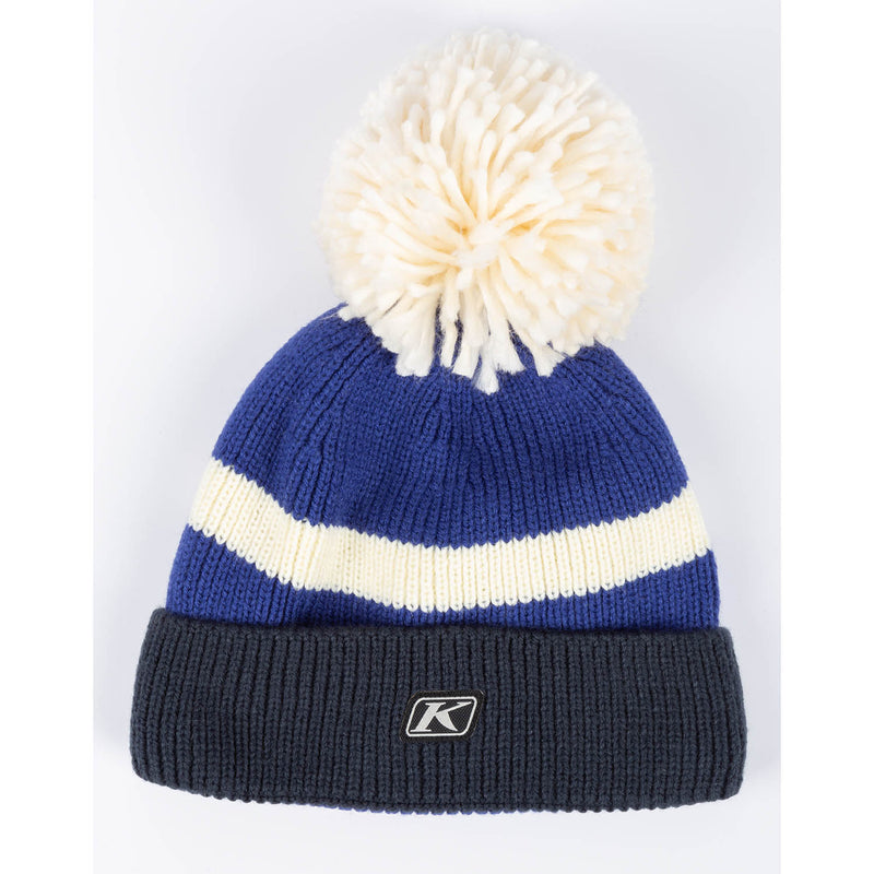 Powder Pom Beanie Dress Blues - Mazarine Blue - ONE SIZE FITS ALL