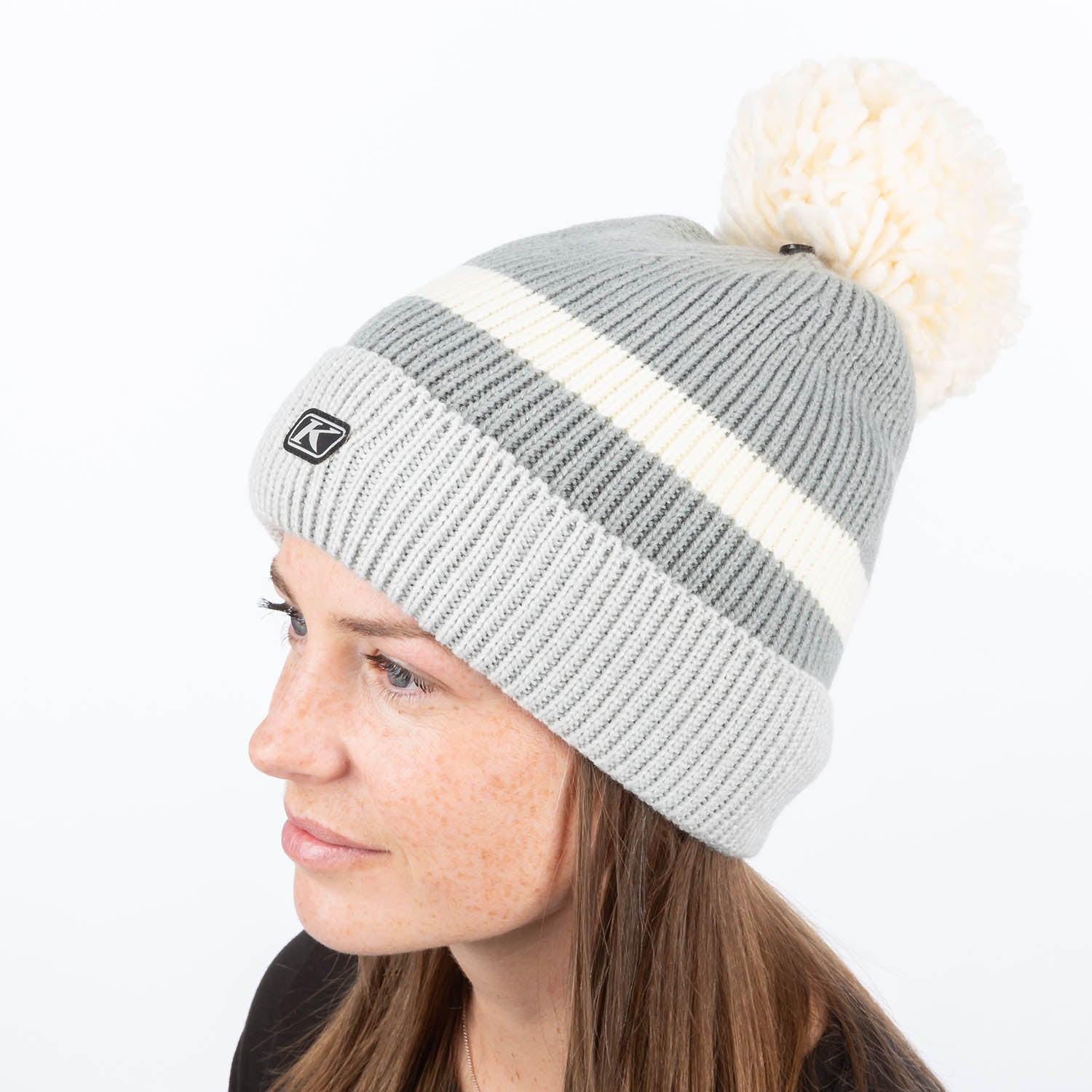 Powder Pom Beanie High-rise - Monument - ONE SIZE FITS ALL