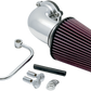 K & N Aircharger® Performance Intake System Kit - Bright Chrome 63-1126P