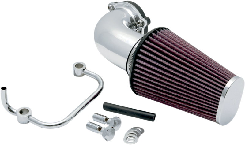 K & N Aircharger® Performance Intake System Kit - Bright Chrome 63-1126P
