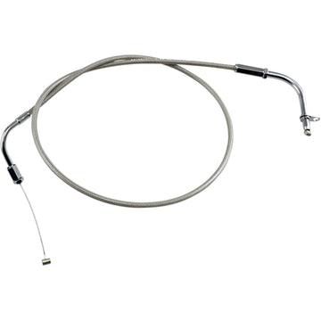 Motion Pro Throttle Cable - Pull - Yamaha - Stainless Steel 65-0274