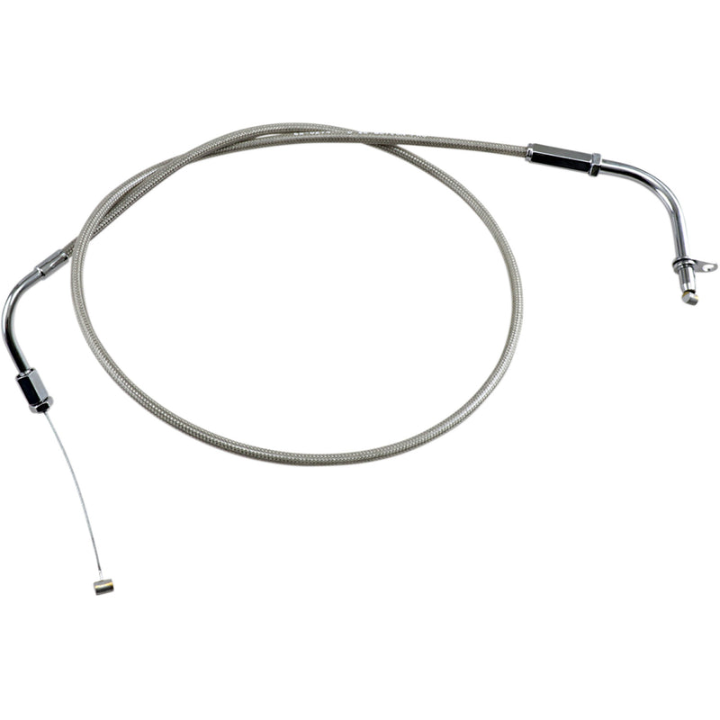 Motion Pro Throttle Cable - Pull - Yamaha - Stainless Steel 65-0274
