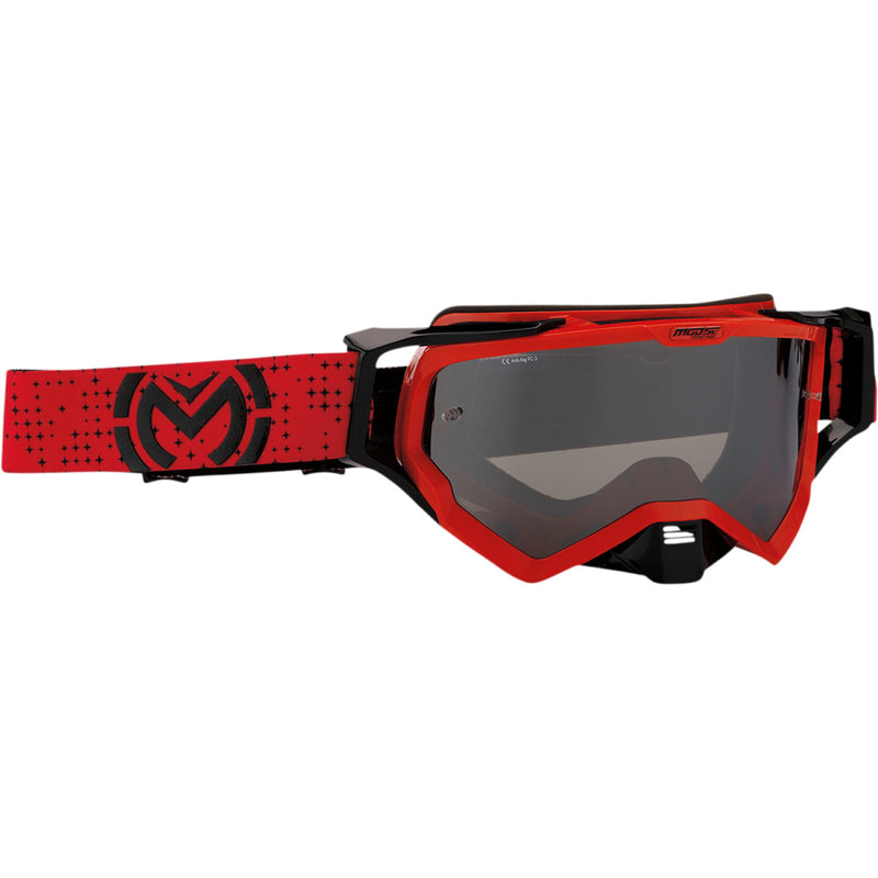 Moose Racing XCR Goggles - Pro Stars - Red/Black 2601-2668