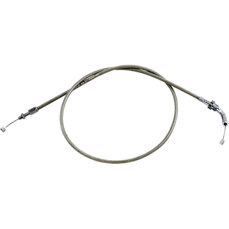 MOTION PRO Throttle Cable - Push - VTX13C - Stainless Steel 62-0428 by Motion Pro