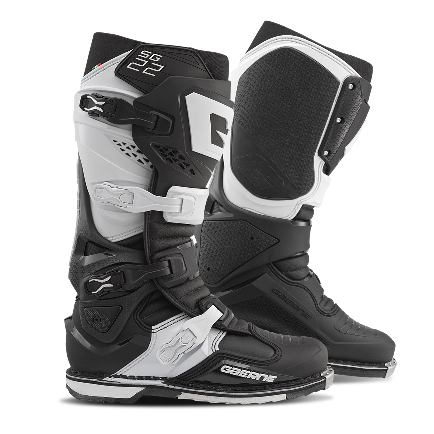 Sg22 Boots Black/White Sz 9