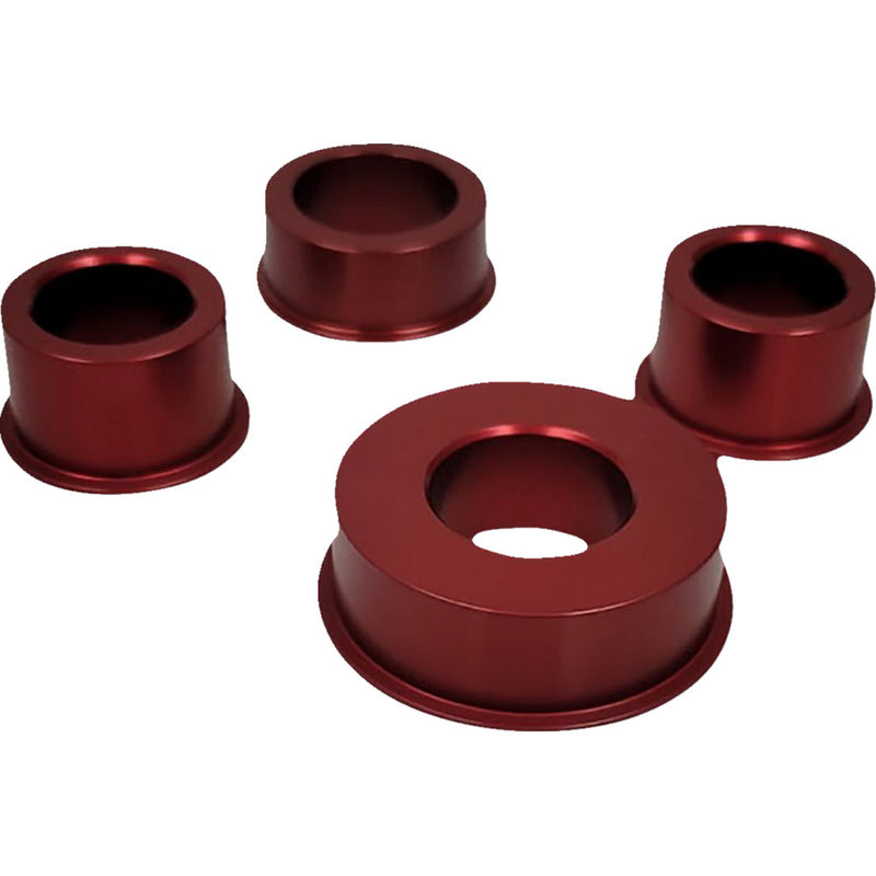 DRIVEN RACING Wheel Spacer - Captive - Red - Yamaha YZF-R7 DCWS-034