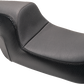 SLYFOX Drifter Seat - Black Logo - Smooth Vinyl - Carbon Fiber - Dyna '06-'17 SlyFox4682A