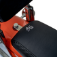SLYFOX Drifter Seat - Gray Logo - Black Vinyl - Smooth - FXR '82-'00 SlyFox4681B
