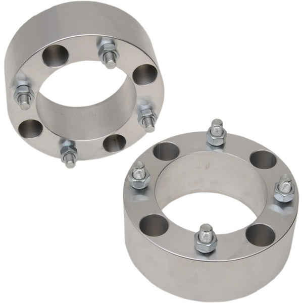 MOOSE OFFROAD Wheel Spacers with 12 mm x 1-1/4" Studs - 4/156 - 2-1/2" MO41564156-2.5-12