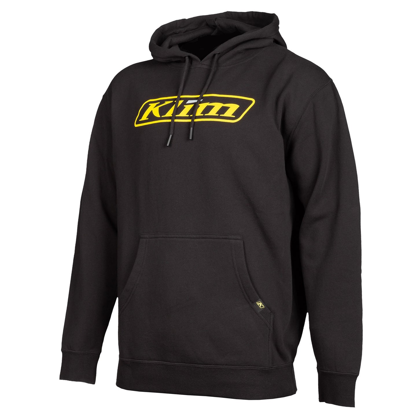 Klim Corp Hoodie Black/Vibrant Yellow Medium