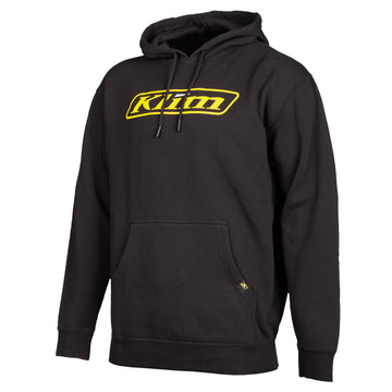 Klim Corp Hoodie (Non-Current) Black - Vibrant Yellow - 3X