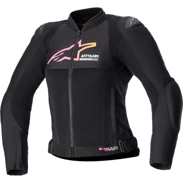 ALPINESTARS Stella SMX Air Jacket - Black/Yellow/Pink - Large 3316523-1439-L