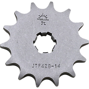 JT SPROCKETS Counter Shaft Sprocket - 14-Tooth JTF428.14 by JT Countershaft Sprockets   Steel